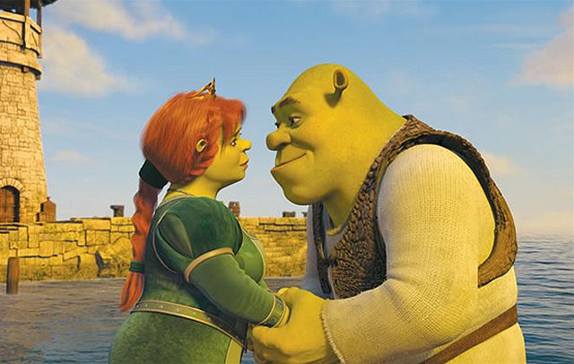 Fiona a Shrek